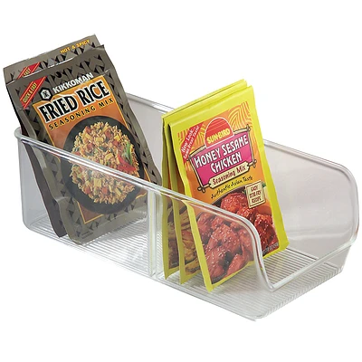 InterDesign Linus Seasoning Pack Spice Organizer - Clear - 5 x 10.5 x 3.5inch 