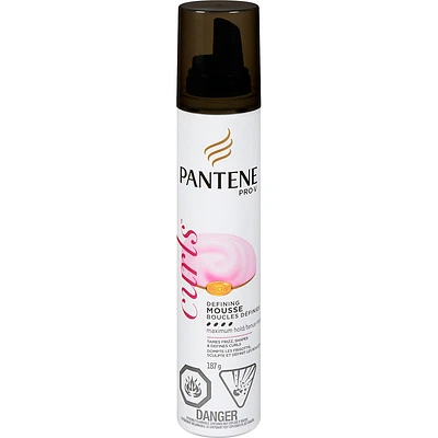 Pantene Curls Defining Mousse - Maximum Hold - 187g