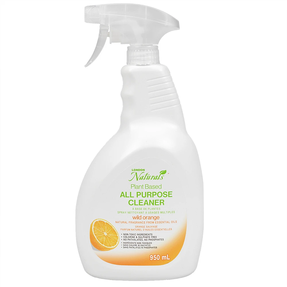 London Naturals All Purpose Cleaner - Wild Orange - 950ml