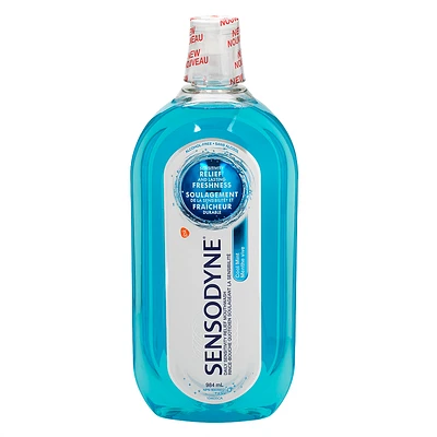 Sensodyne Sensitivity Relief Mouthwash - Cool Mint - 984ml