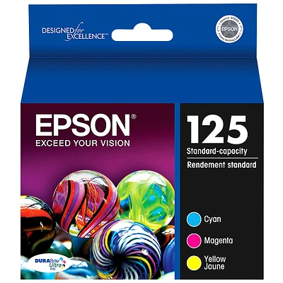 Epson 125 Colour Multi-Pack Ink Cartridge - T125520