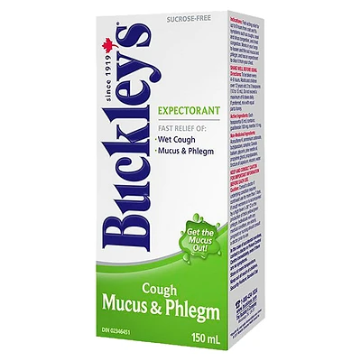 Buckley's Expectorant - Cough Mucous & Phlegm - 150ml