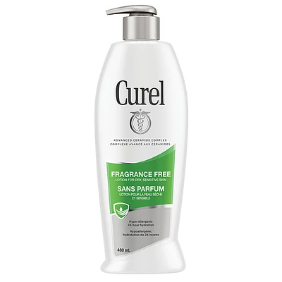 Curel Daily Moisture Fragrance Free Lotion - 480ml