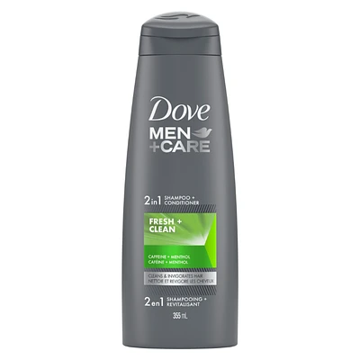 Dove Men+Care Fresh Clean 2in1 Shampoo + Conditioner - 355ml