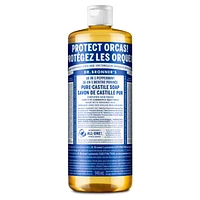 Dr. Bronner's 18-IN-1 Pure-Castile Liquid Soap - Peppermint