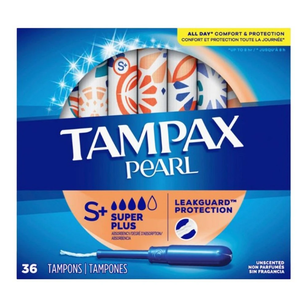 Tampax Pearl Tampons - Super Plus - 36s