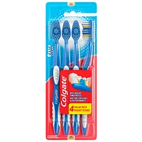 Colgate Extra Clean Soft Toothbrush - 4 pack