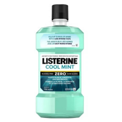 Listerine Zero Mouthwash - Cool Mint - 1L