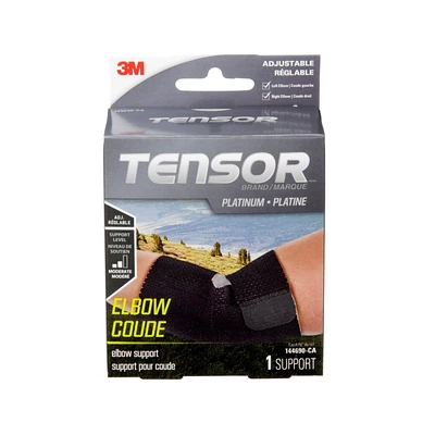 Tensor Platinum Comfort Elbow Support - Black