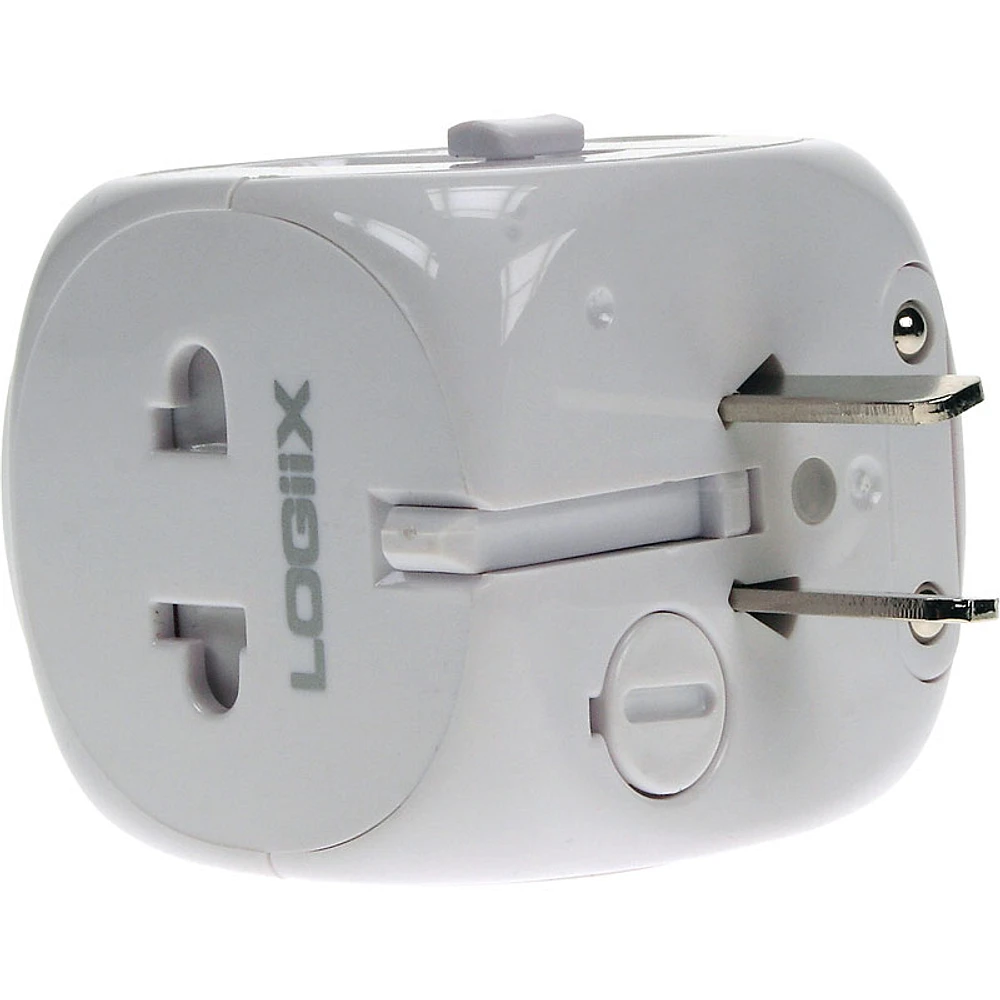 Logiix World Travel Adapter - White - LGX10280