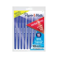 Papermate Ballpoint Pens - Blue - 10 pack