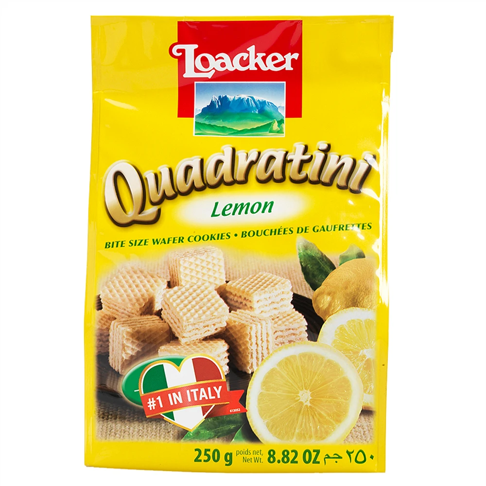 Loacker Quadratini - Lemon - 250g