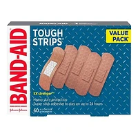 BAND-AID Tough Strips Value Pack Bandages - 60's