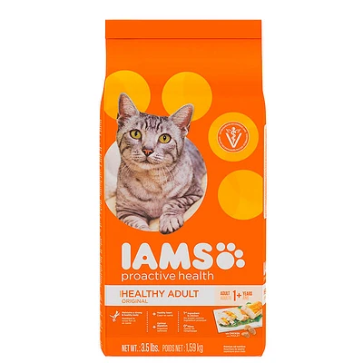 Iams Adult ProActive Cat Food - Chicken - 3.5lbs