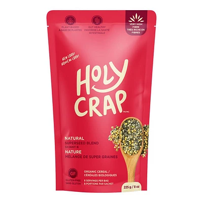 Holy Crap Organic Cereal -Natural - 225 g