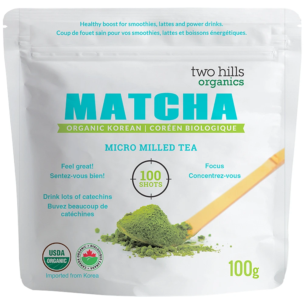 Two Hills Organic Tea - Pure Matcha - 100g