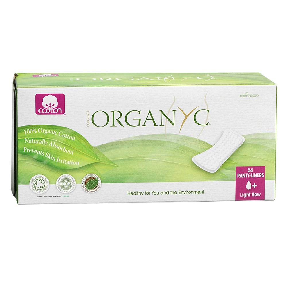 Organyc Panty-Liners - Light - 24s