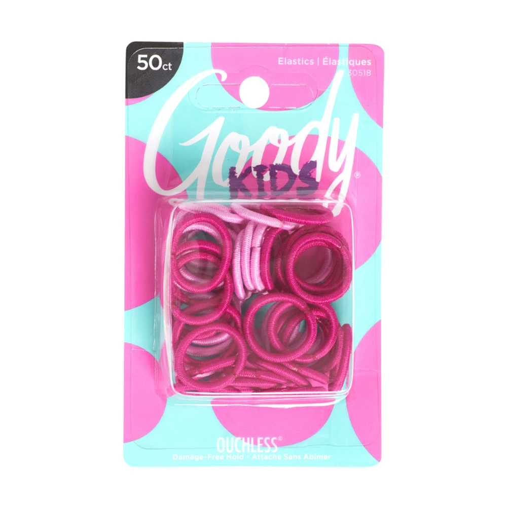 Goody Ouchless 2mm Mini Elastics - 50s