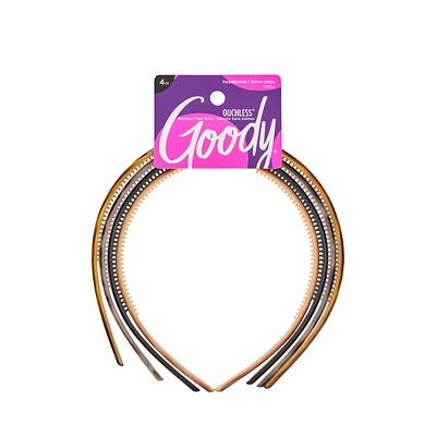 Goody Classics Thin Patterned Headbands - 4s