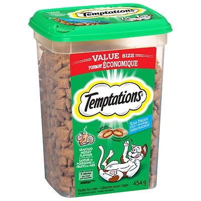 Whiskas Temptations Cat Treats - Seafood Medley - 454g