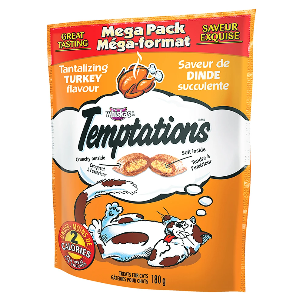 Whiskas Temptation Mega Pack - Tantalizing Turkey - 180g