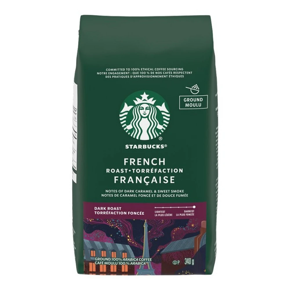 Starbucks Ground Coffee - French Roast - 340g