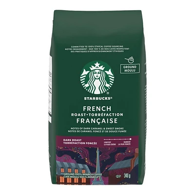 Starbucks Ground Coffee - French Roast - 340g