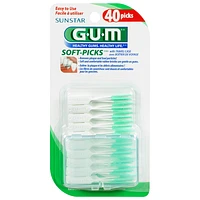 G.U.M. Soft-Picks with Travel Case - 40s