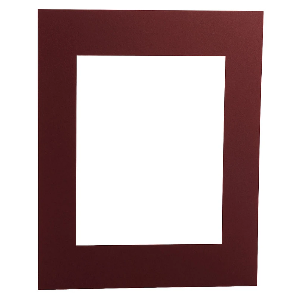 Tempo 16x20 Photo Mat with 11x14 Opening - Maroon