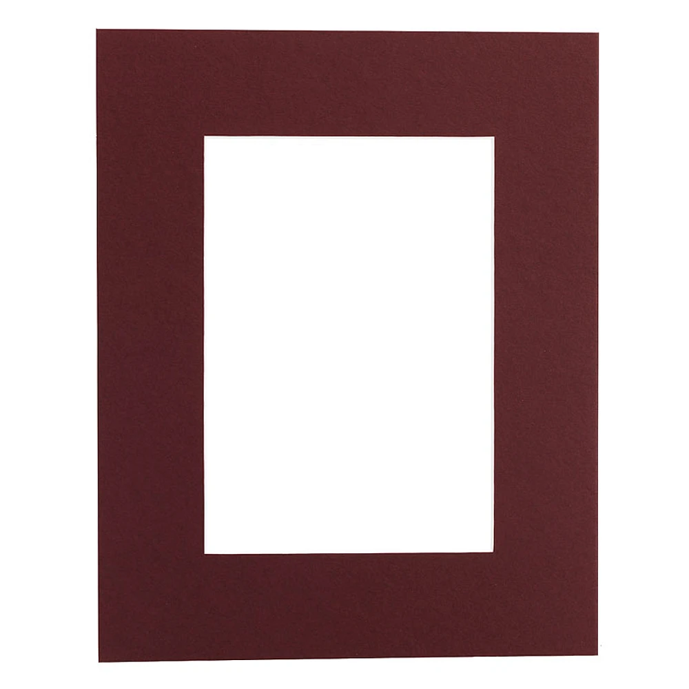 Tempo 8x10 Photo Mat with 5x7 Opening - Maroon