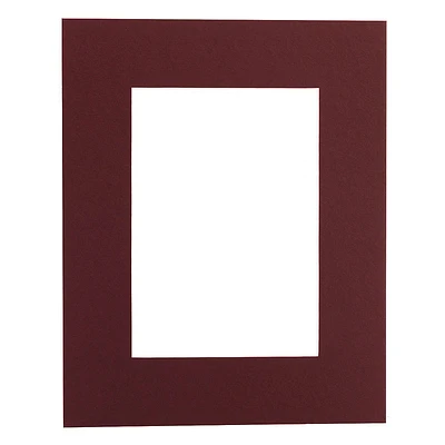 Tempo 8x10 Photo Mat with 5x7 Opening - Maroon