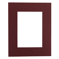 Tempo 8x10 Photo Mat with 5x7 Opening - Maroon