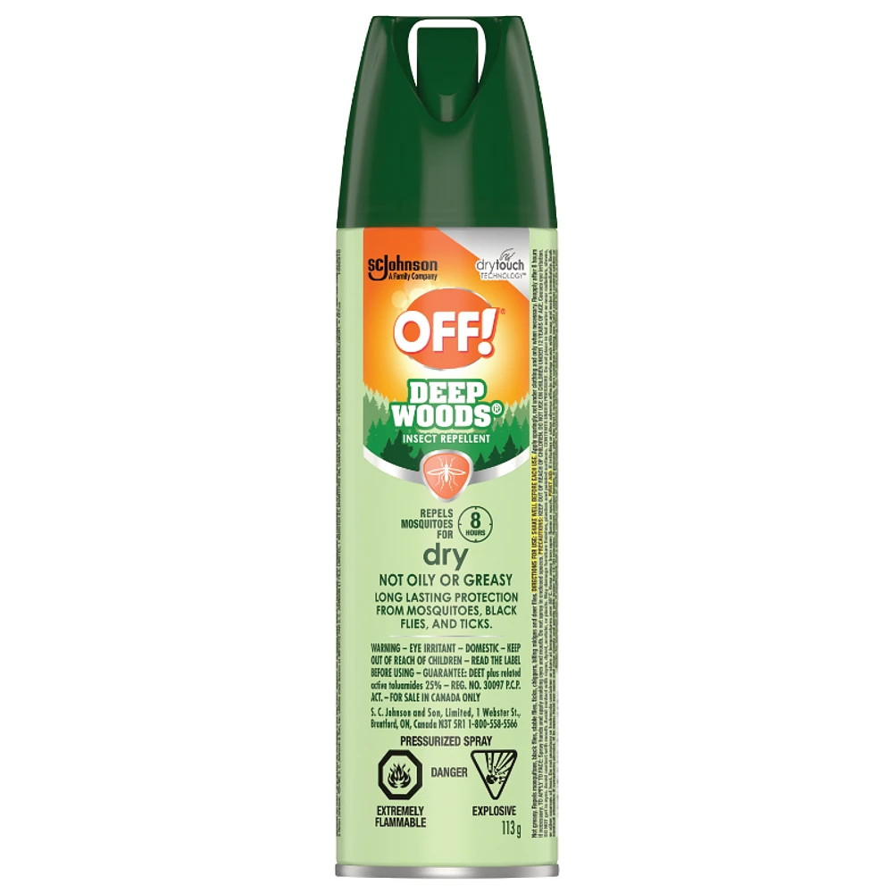 Off! Deep Woods Insect Repellent - Dry - 113g