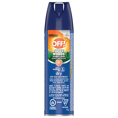 Off! Deep Woods for Sportsmen Insect Repellent - Dry - 113g