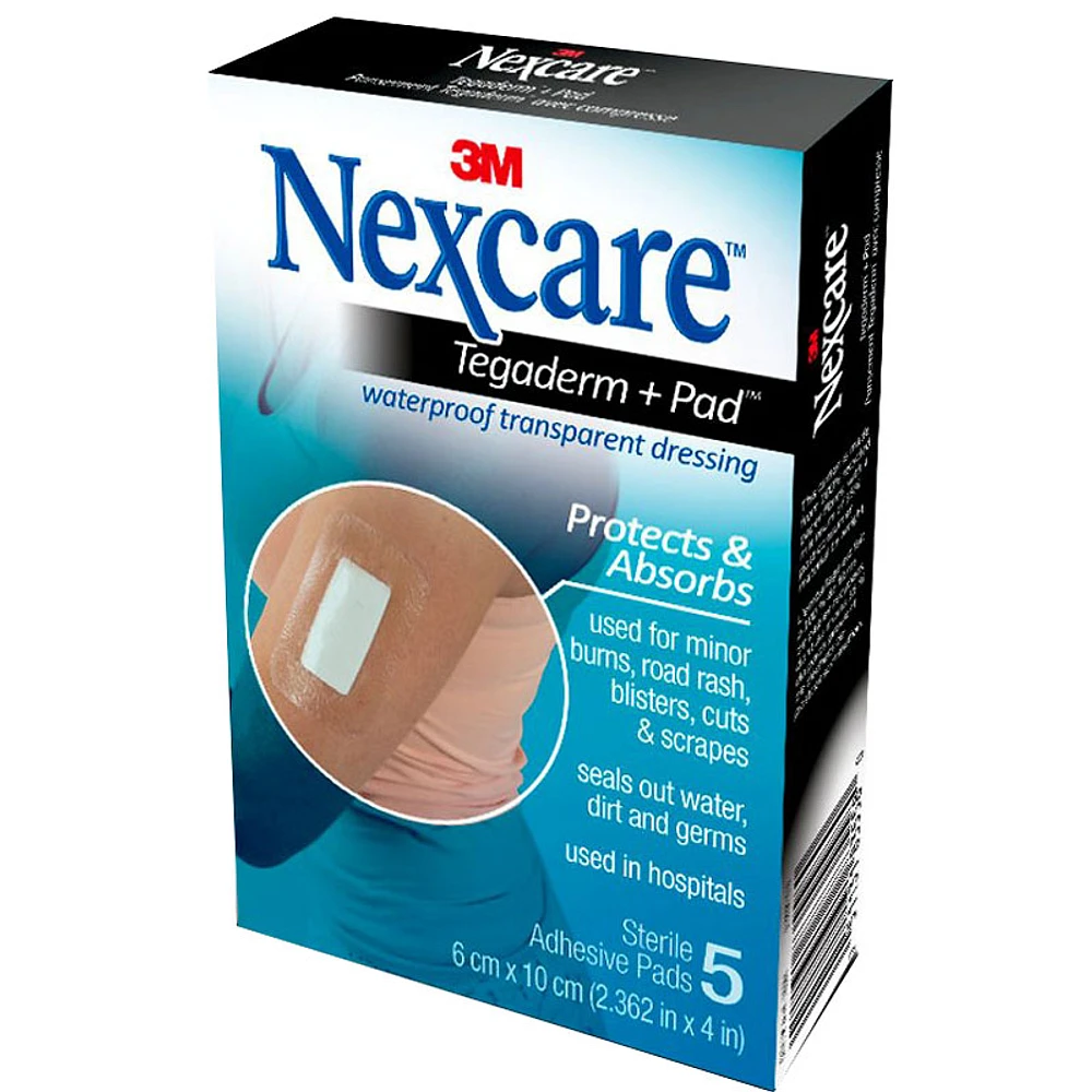 3M Nexcare Tegaderm Pad - 5s - 6x10cm