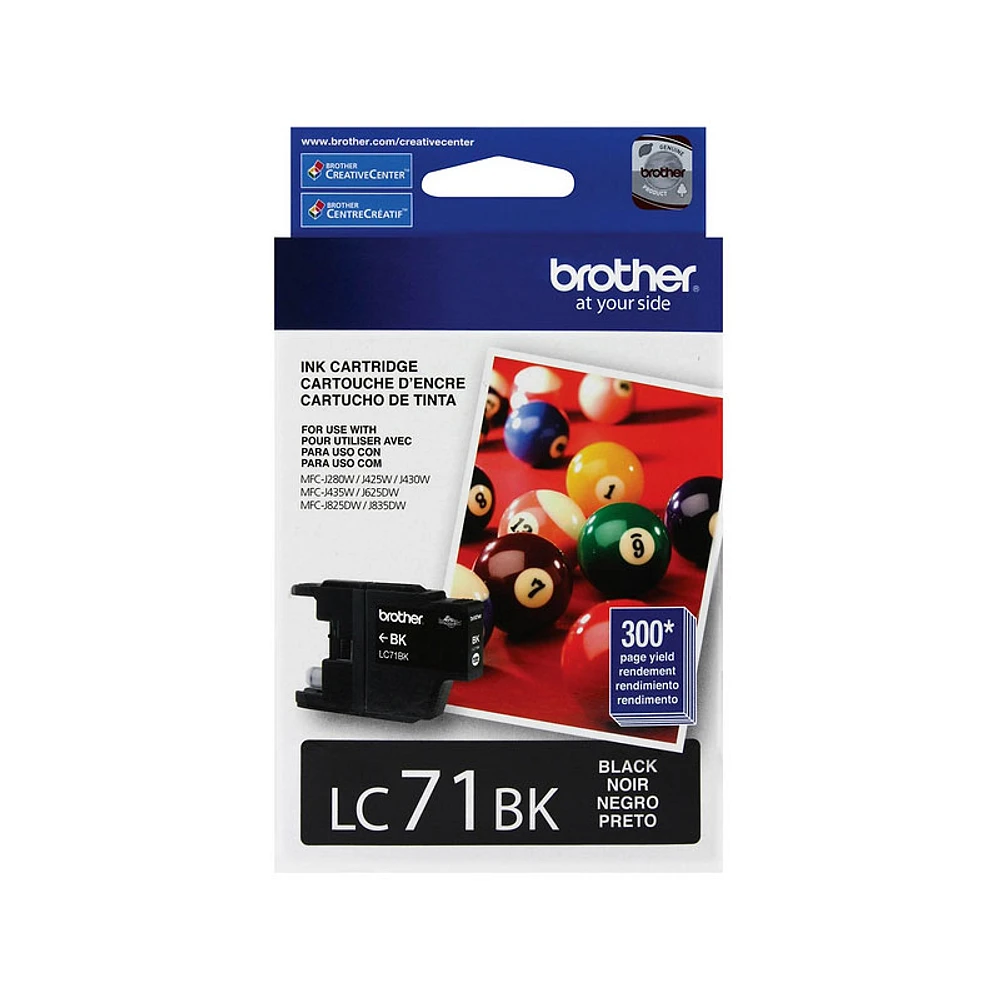 Brother LC71BKS Ink Cartridge - Black - LC71BKS