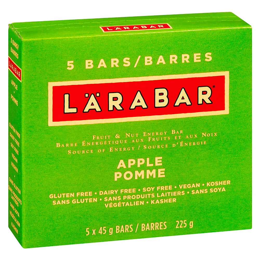 Larabar Energy Bar - Apple Pie - 5 x 45g