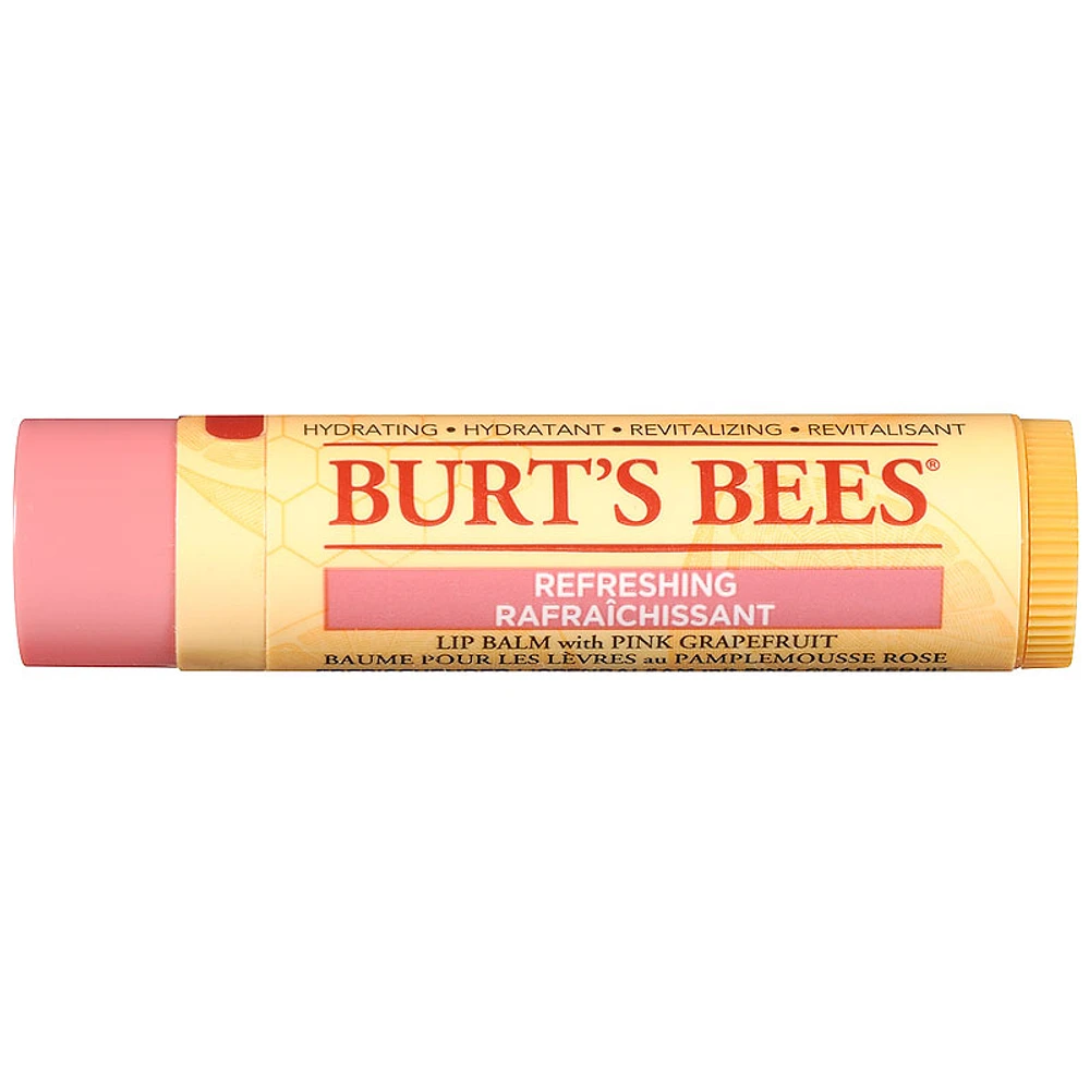 Burt's Bees Refreshing Lip Balm with Pink Grapefruit - 4.25g