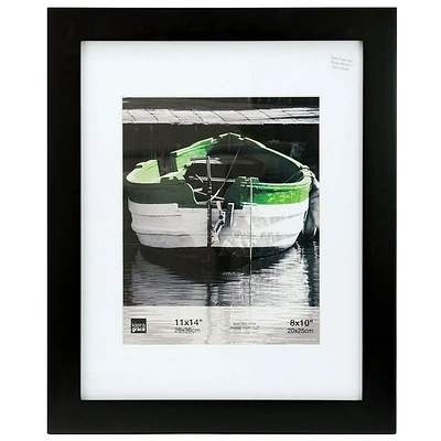 Kiera Grace Langford Black Wood Frame - 11x14-Inch Matted for 8x10-Inch