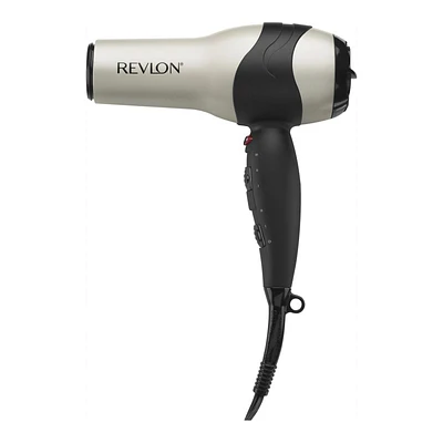 Revlon Hairdryer - Matt Silver/Black - RV473F