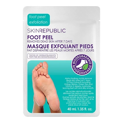 Skin Republic Foot Peel Sheet Mask - 40ml