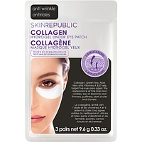 Skin Republic Collagen Hydrogel Under Eye Patch - 3 pairs