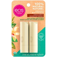 eos Lip Balm - Vanilla Bean - 2 x 4g