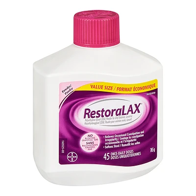 RestoraLAX - 45 Daily Doses - 765g