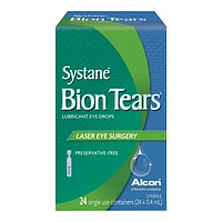 Systane Bion Tears Lubricant Eye Drops for Laser Eye Surgery - 24 x 0.4ml