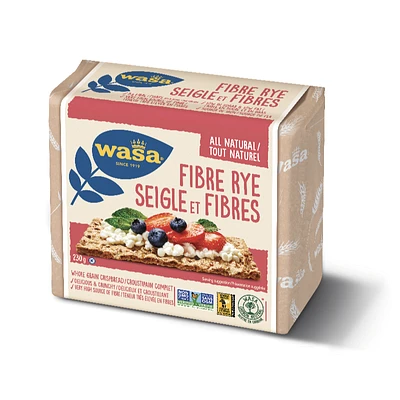 Wasa Fibre Rye Crispbread - 230g