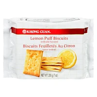 Khong Guan Biscuits - Lemon Puff - 200g