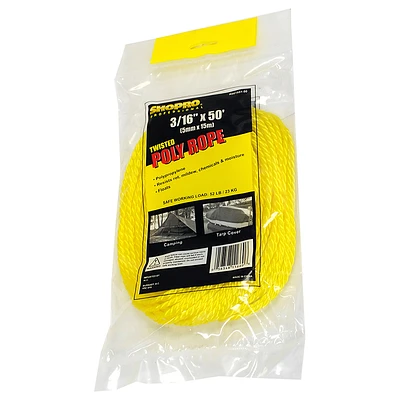 Shopro Twisted Poly Rope - 5mm x 15m