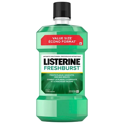 Listerine Fresh Burst Mouthwash - 1.5L