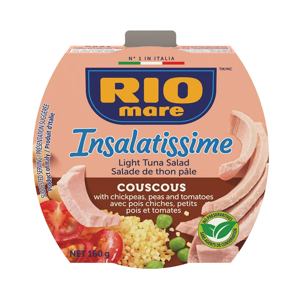 Rio Mare Insalatissime Cous Cous and Light Tuna Salad - 160g